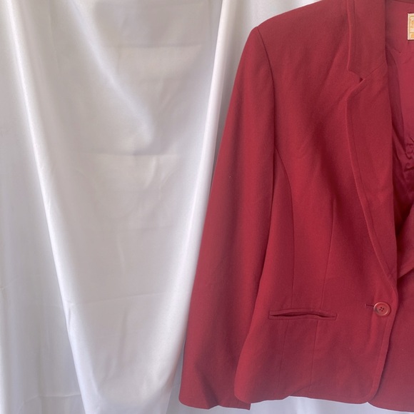 Pendleton red wool blazer - Picture 2 of 6